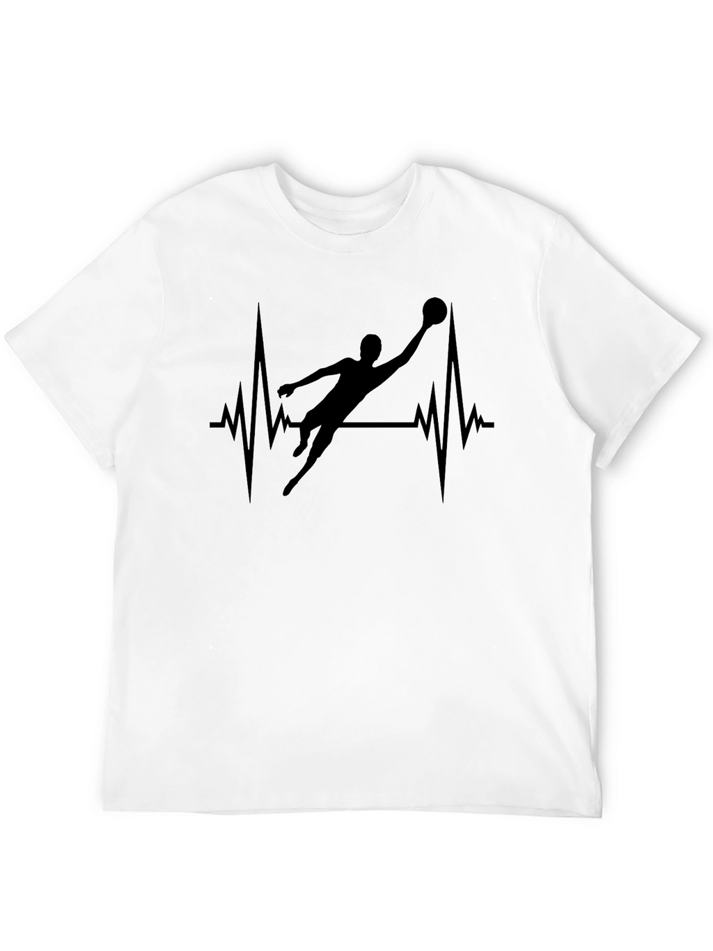 Heartbeat Goalie T-Shirt - Black Jersey