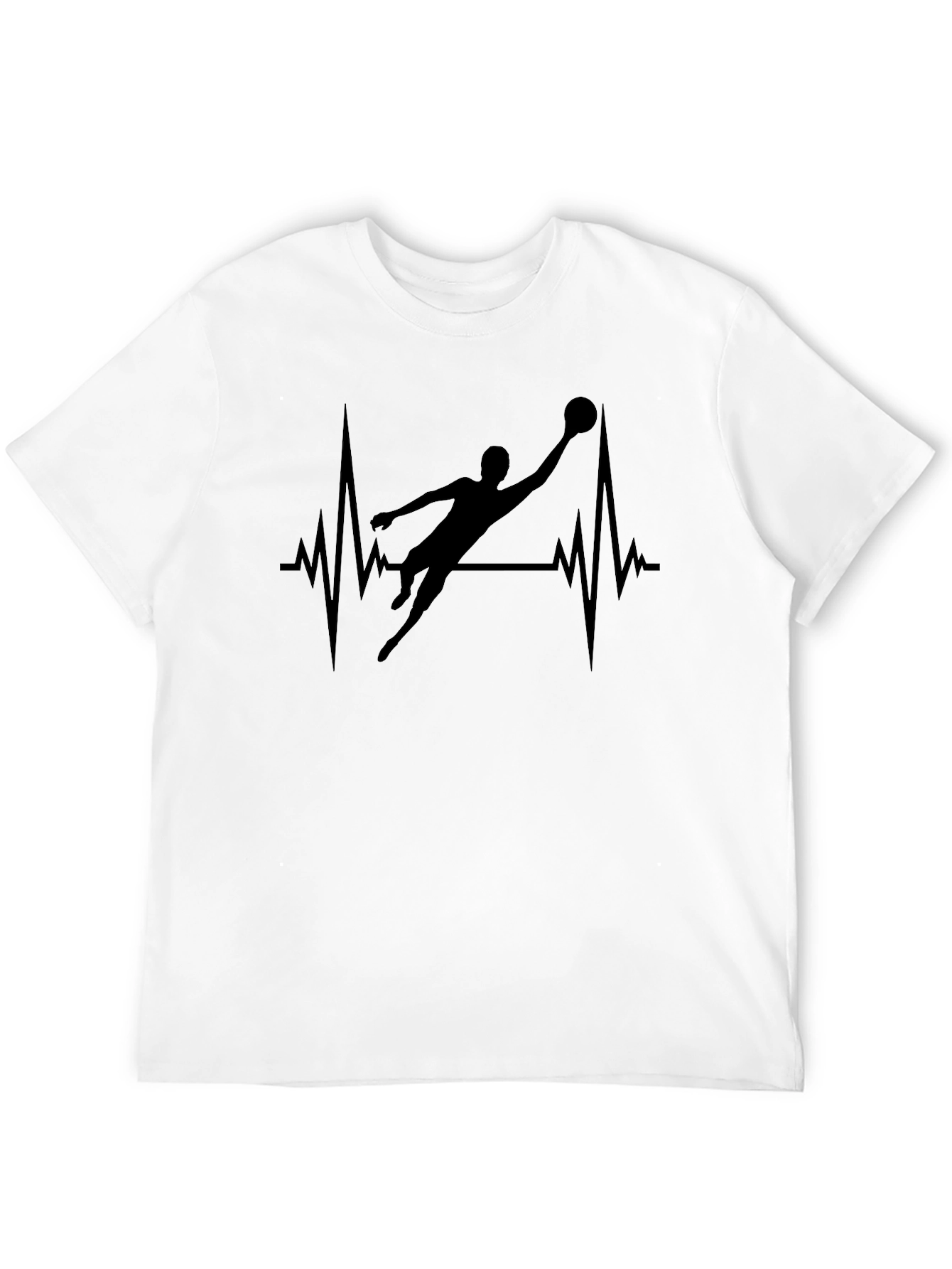 Heartbeat Goalie T-Shirt - Black Jersey