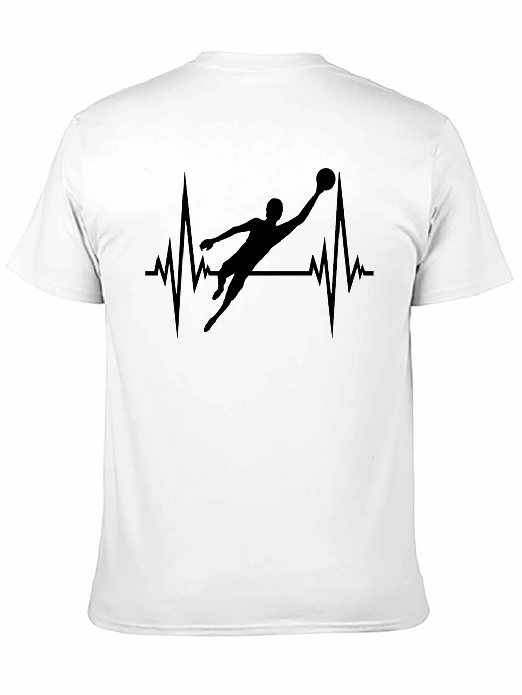 Heartbeat Goalie T-Shirt - Black Jersey