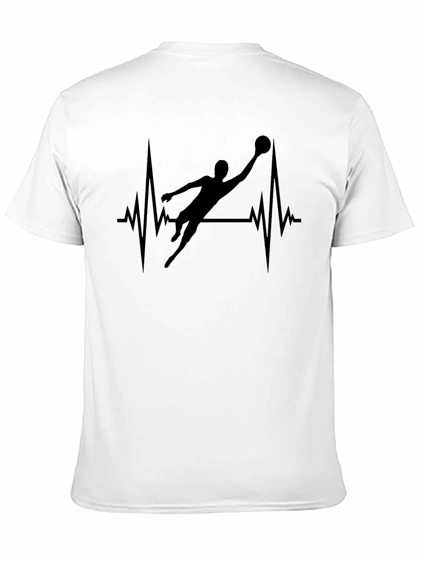 Heartbeat Goalie T-Shirt - Black Jersey