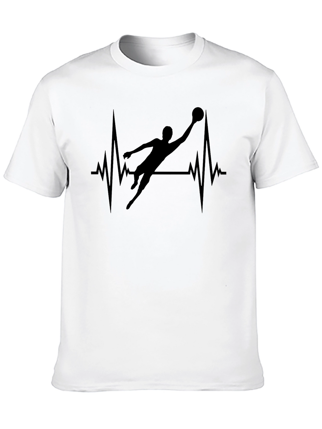 Heartbeat Goalie T-Shirt - Black Jersey