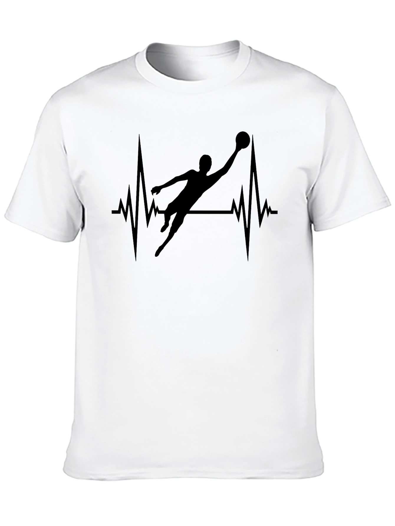 Heartbeat Goalie T-Shirt - Black Jersey