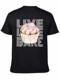 Live Love Bake Graphic T-Shirt