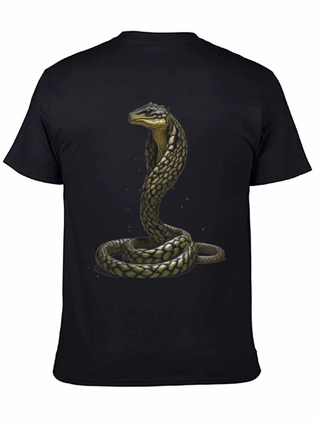 Cobra Graphic Tee - Stylish Snake Print T-Shirt