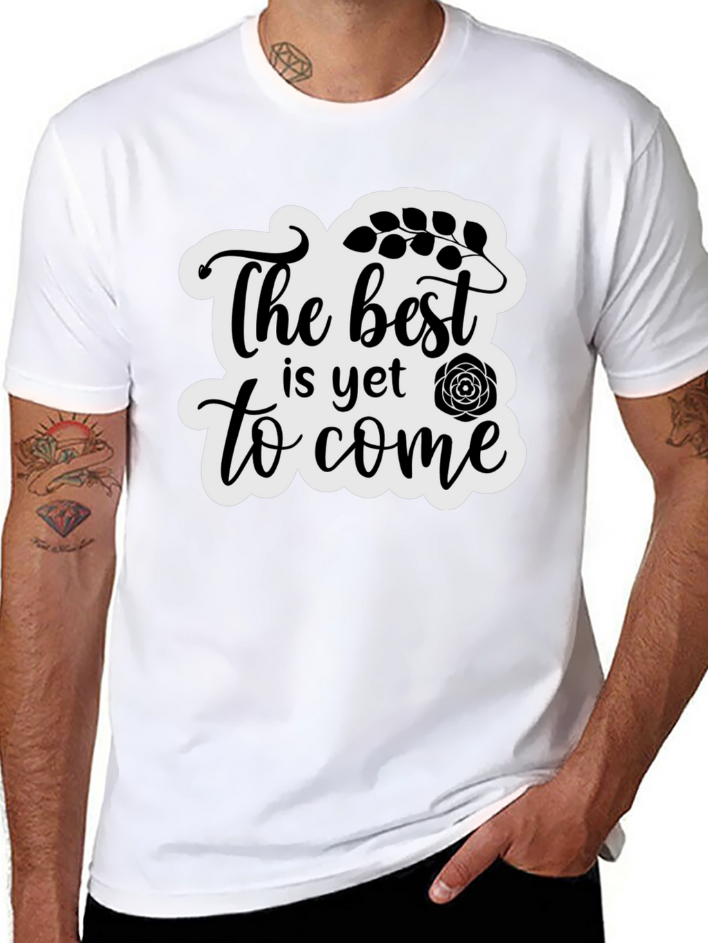 The Best is Yet to Come Black T-Shirt