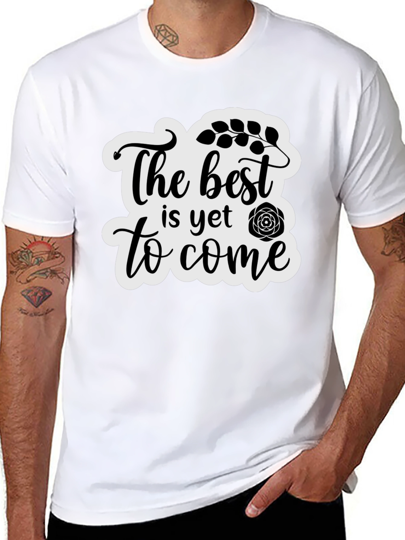 The Best is Yet to Come Black T-Shirt