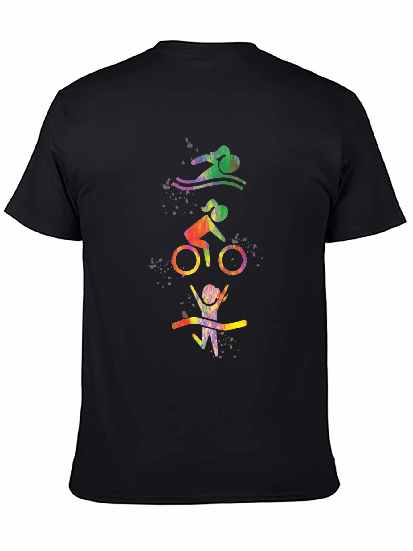 Triathlon Black T-Shirt