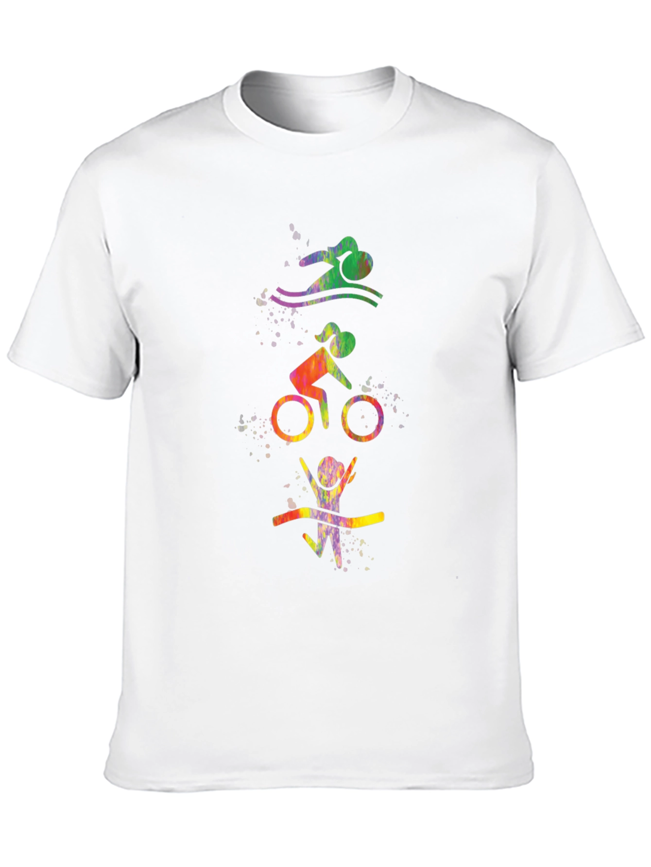 Triathlon Black T-Shirt