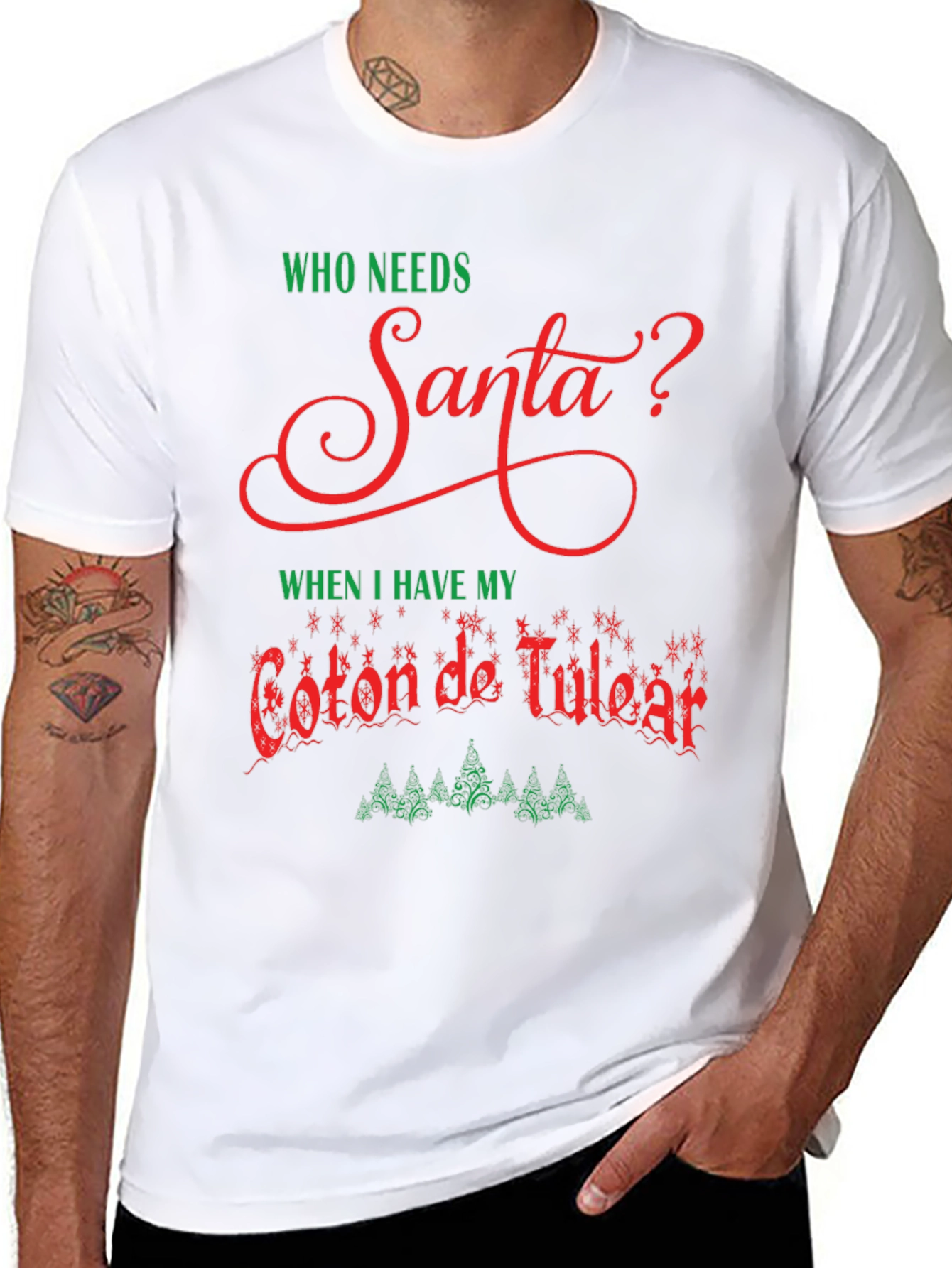 Funny Christmas Dog Breed T-Shirt