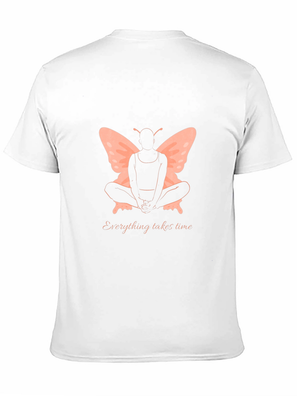 Butterfly Wings Graphic Tee - Everything Takes Time