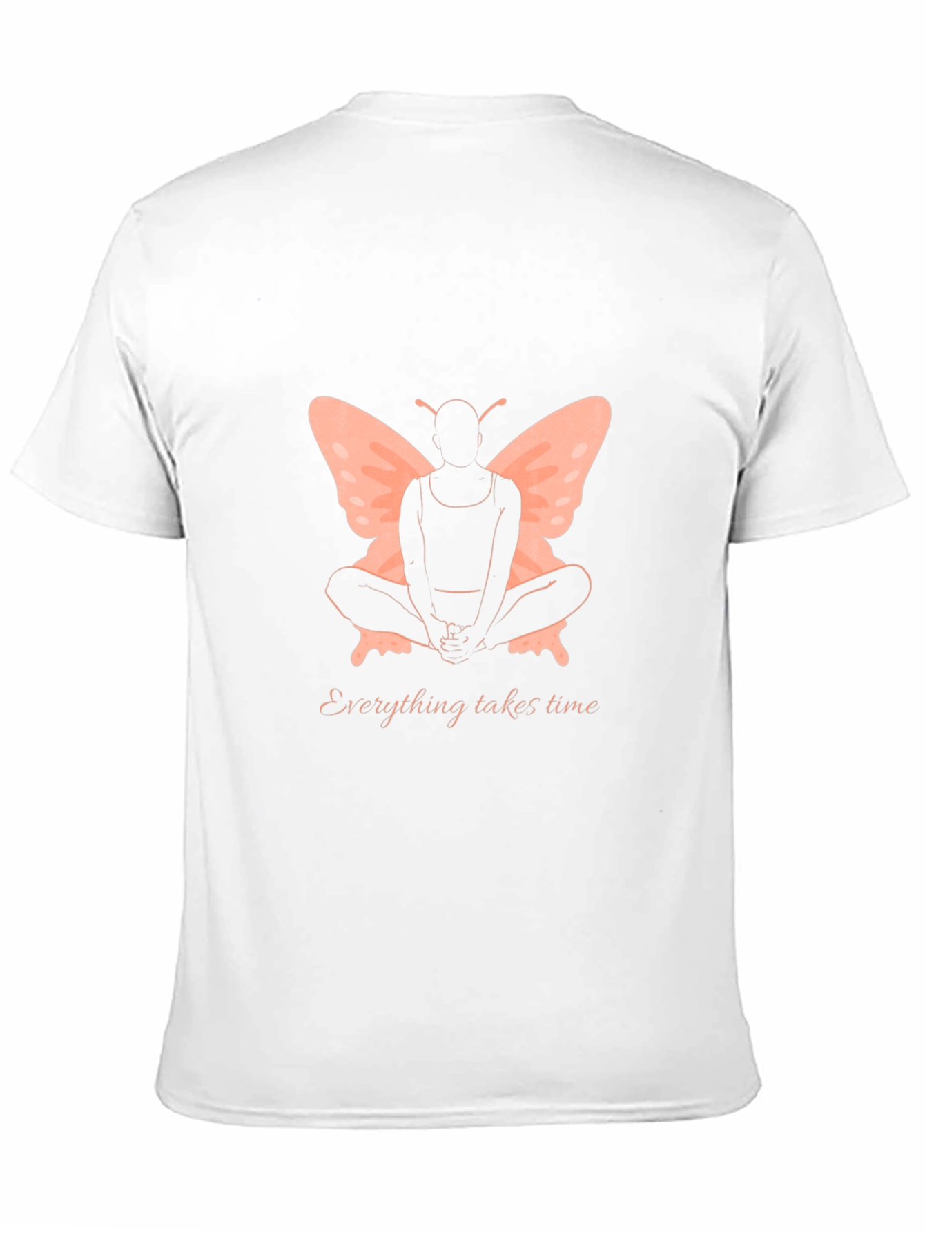 Butterfly Wings Graphic Tee - Everything Takes Time
