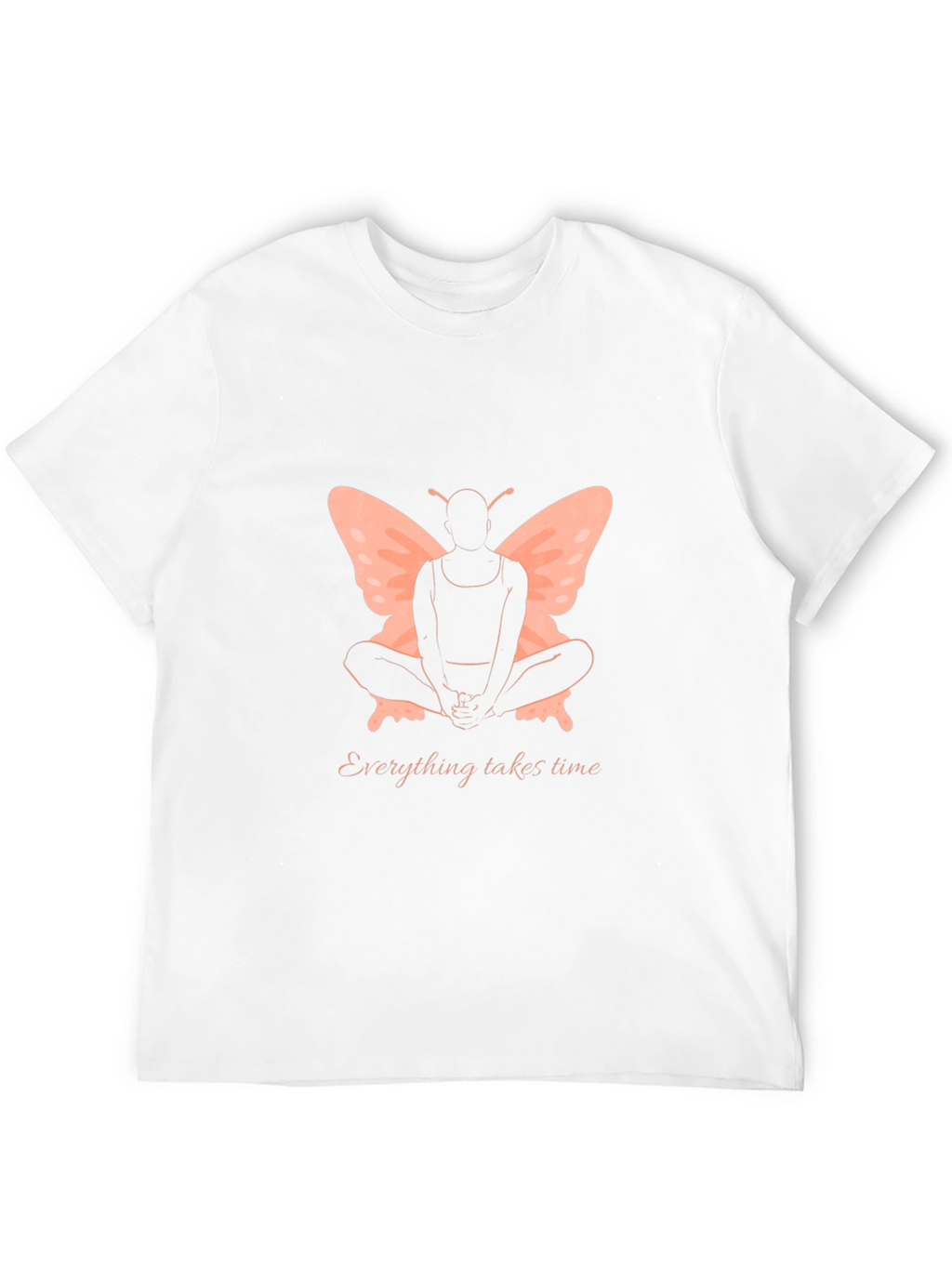 Butterfly Wings Graphic Tee - Everything Takes Time