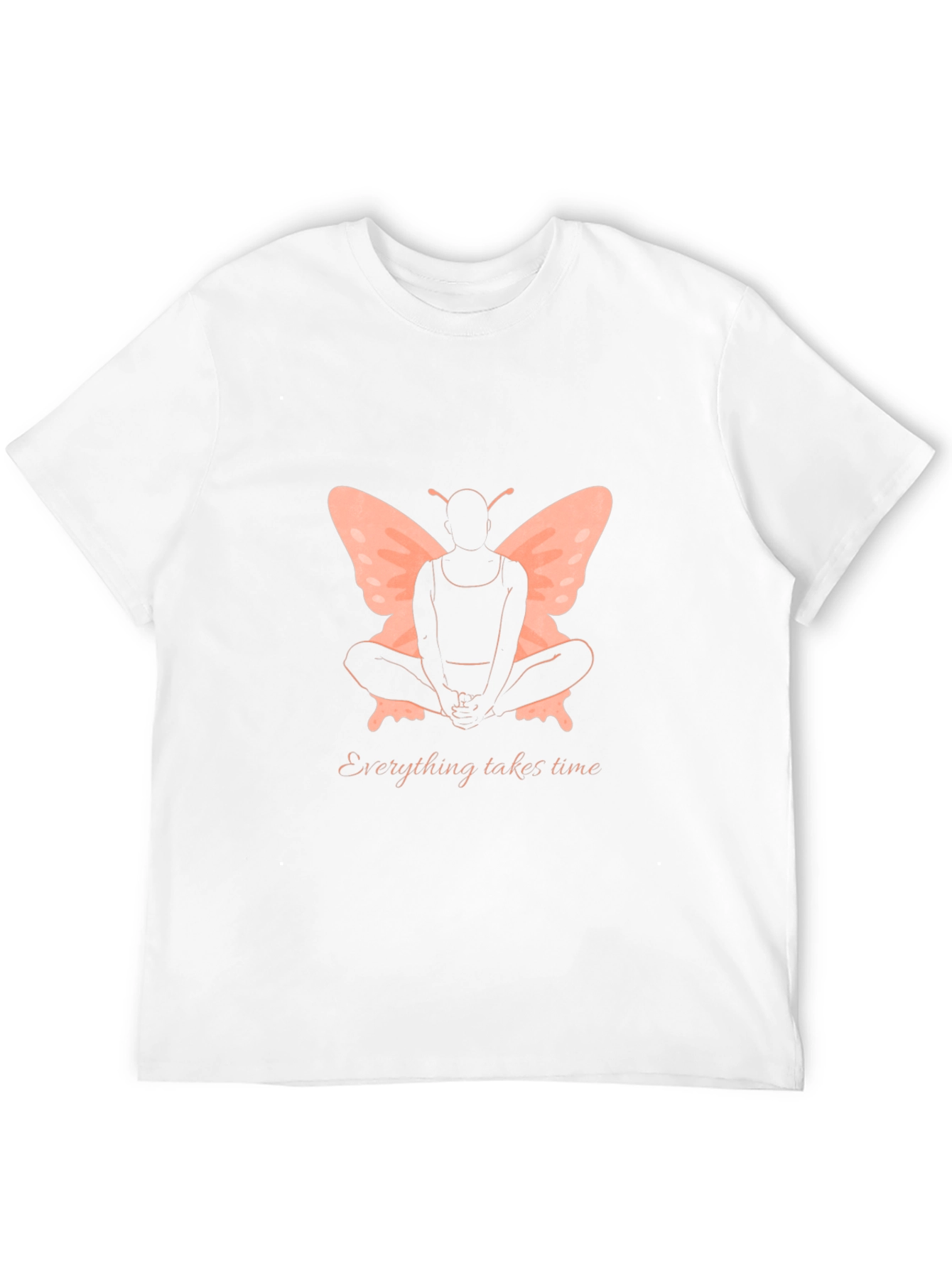 Butterfly Wings Graphic Tee - Everything Takes Time