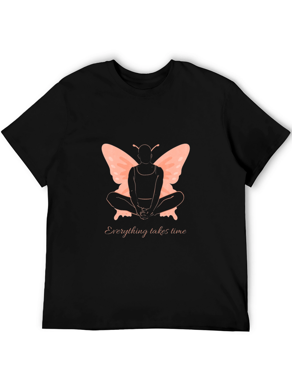 Butterfly Wings Graphic Tee - Everything Takes Time