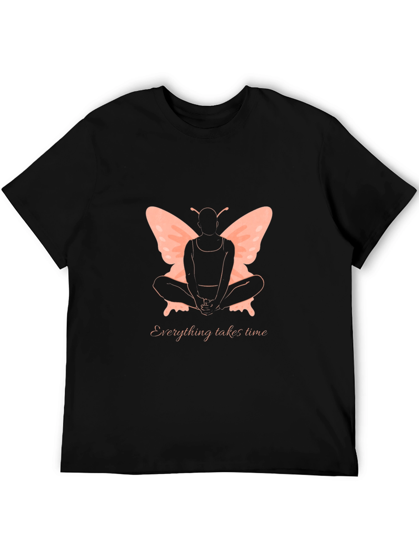 Butterfly Wings Graphic Tee - Everything Takes Time