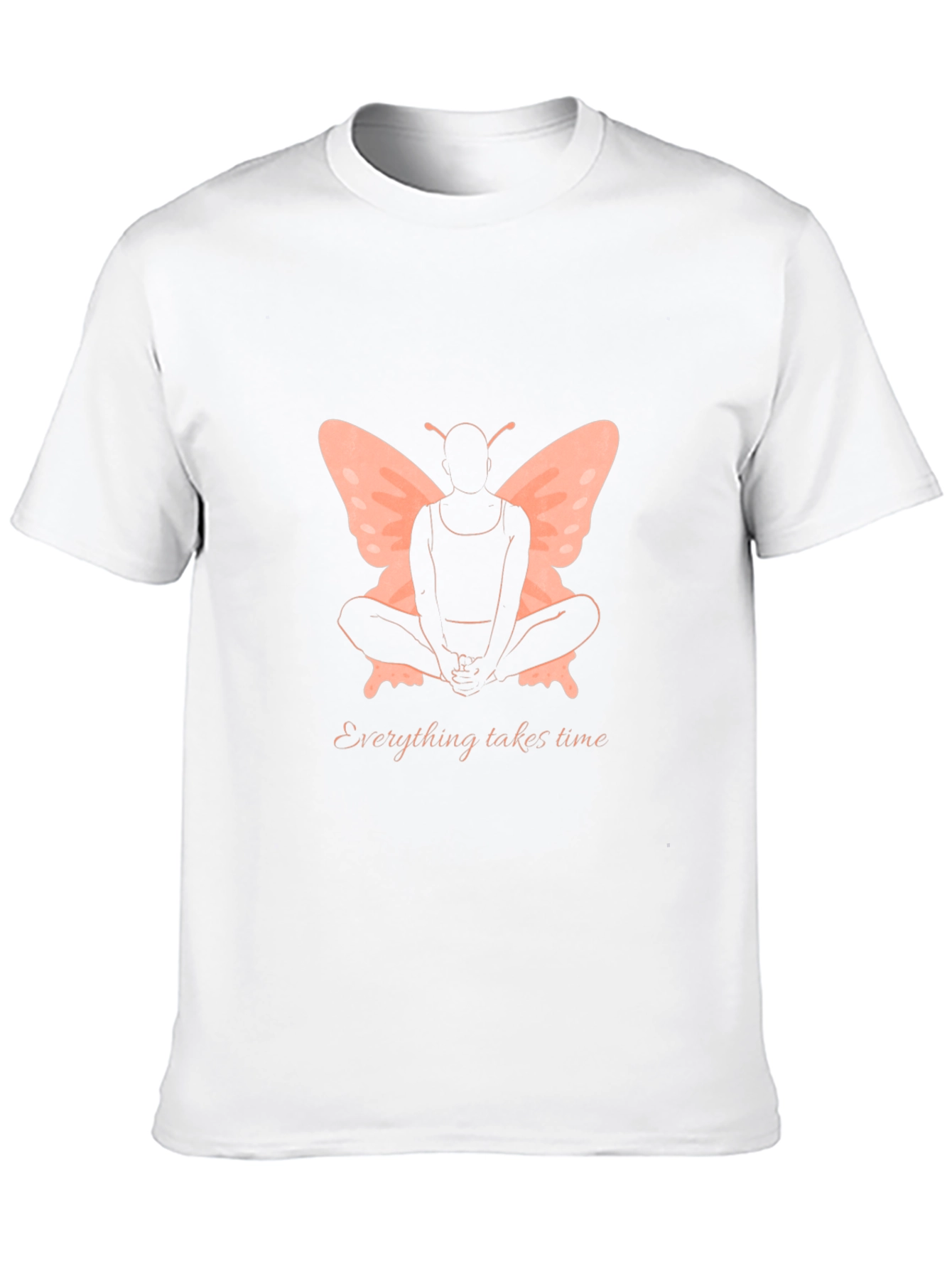 Butterfly Wings Graphic Tee - Everything Takes Time