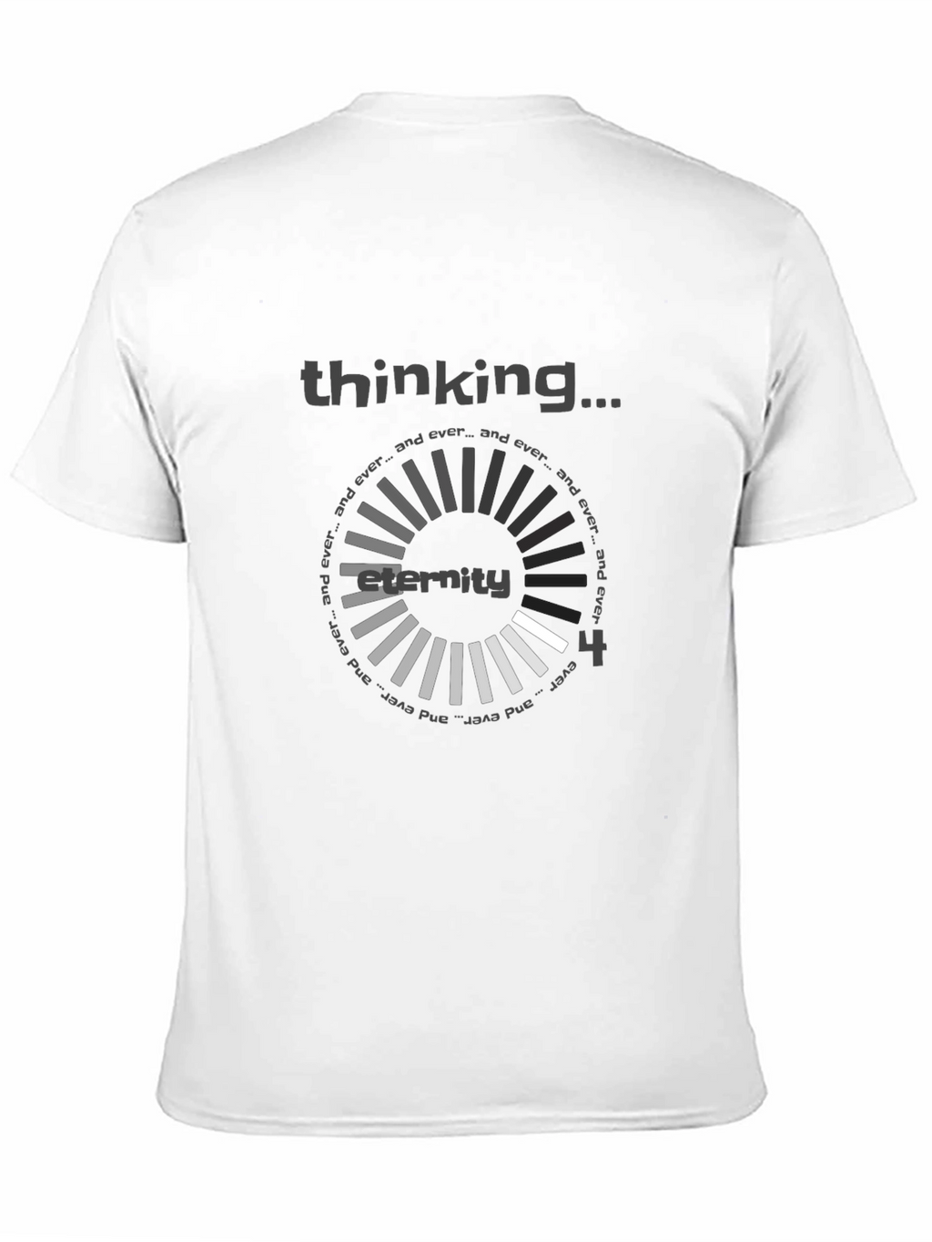 Thinking Eternity Black T-Shirt