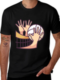 Volleyball Hands Graphic T-Shirt