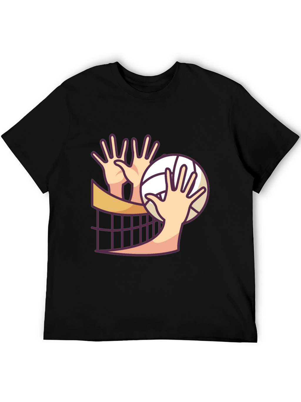 Volleyball Hands Graphic T-Shirt