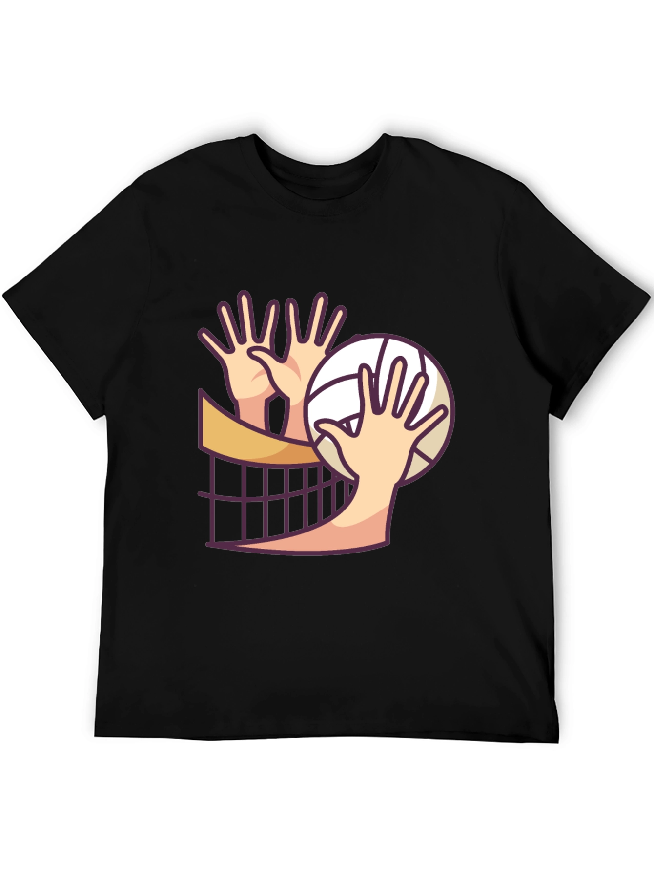 Volleyball Hands Graphic T-Shirt