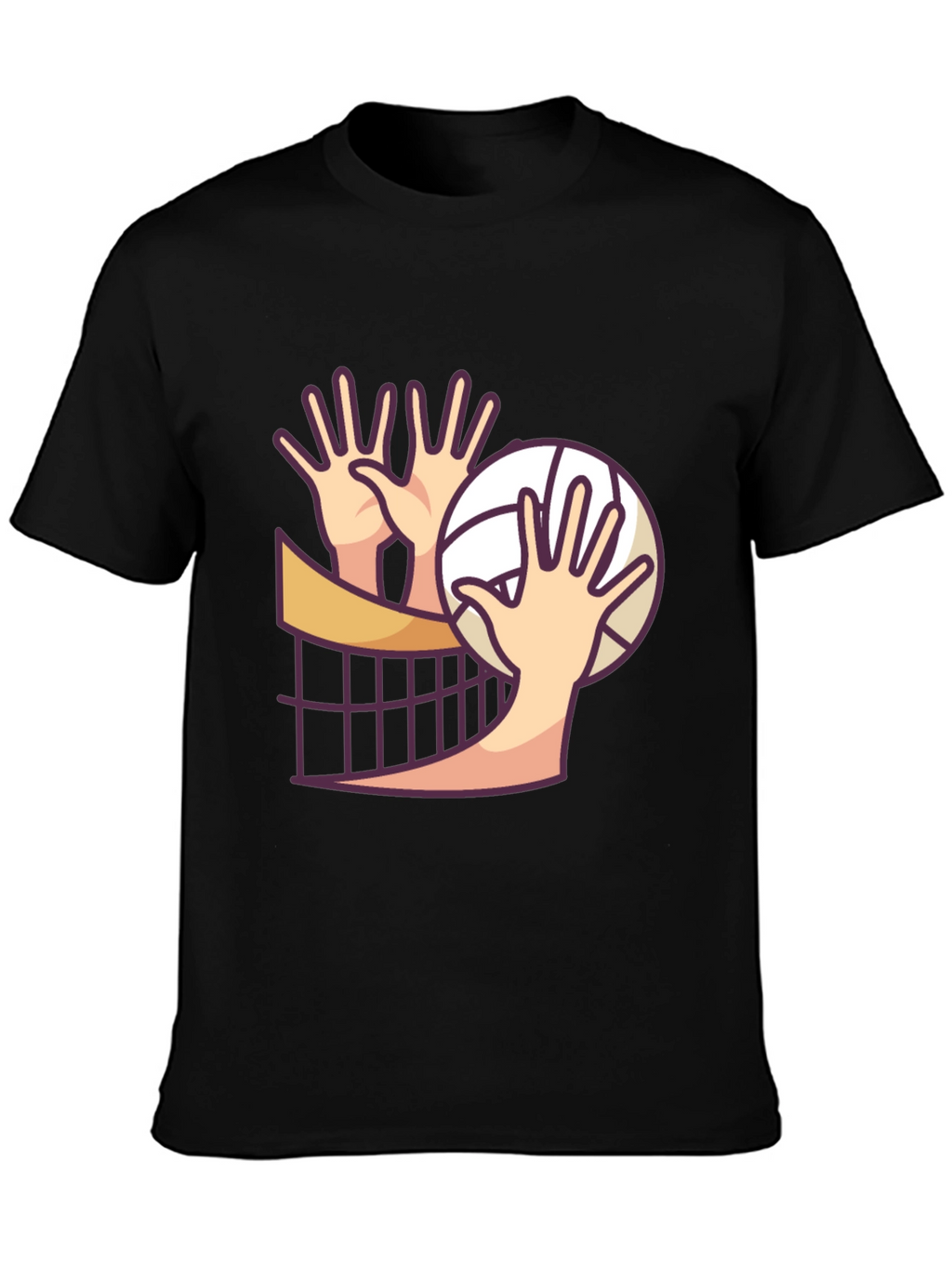Volleyball Hands Graphic T-Shirt