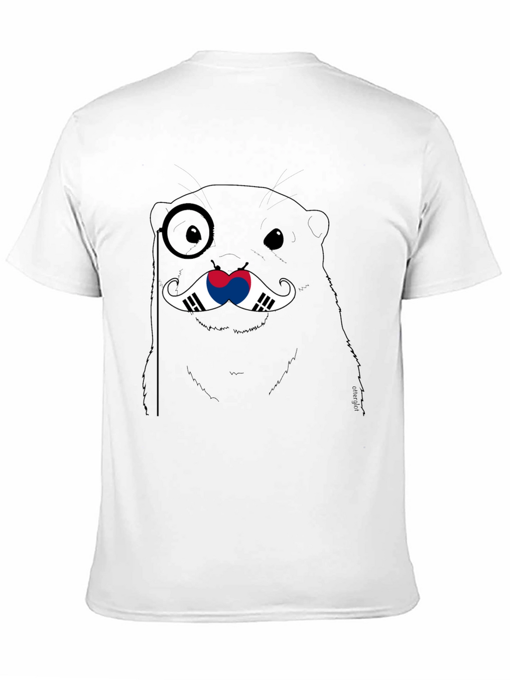 Korean Flag Otter T-Shirt