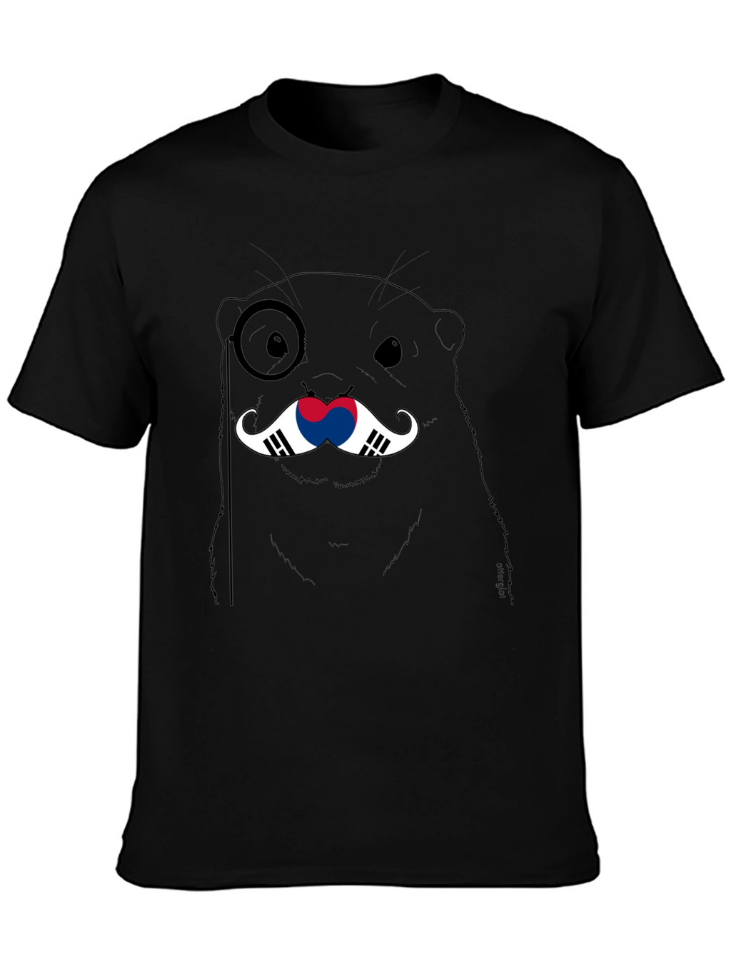 Korean Flag Otter T-Shirt