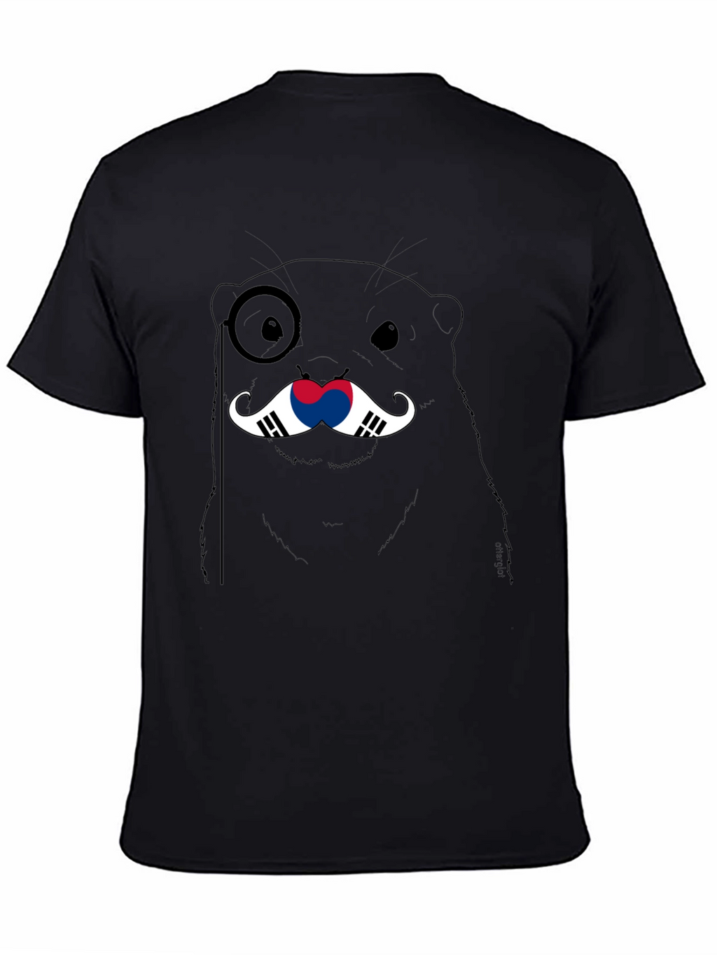 Korean Flag Otter T-Shirt