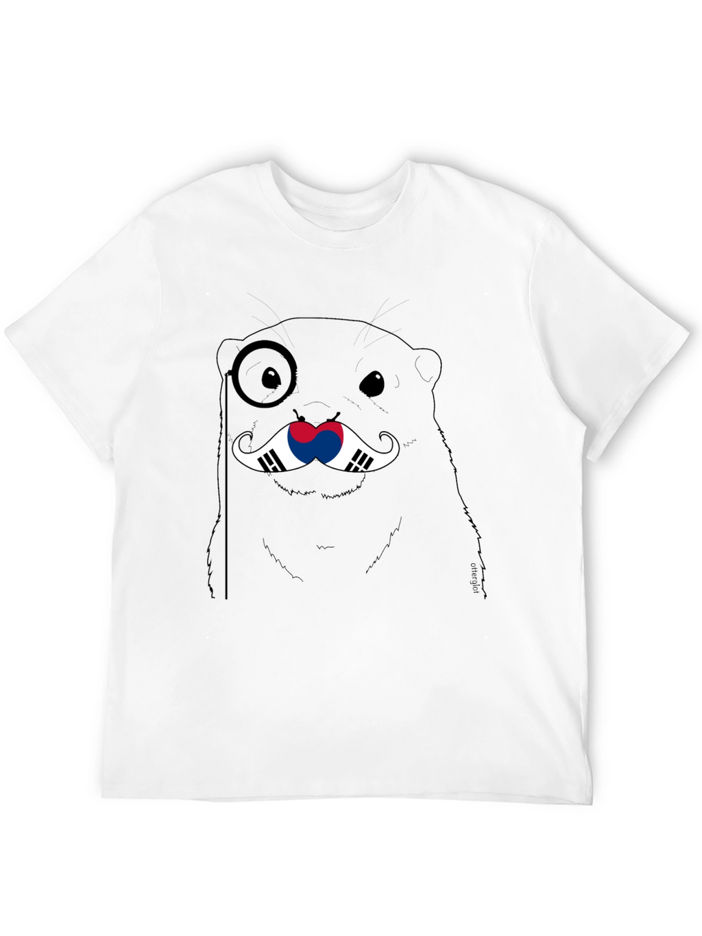 Korean Flag Otter T-Shirt
