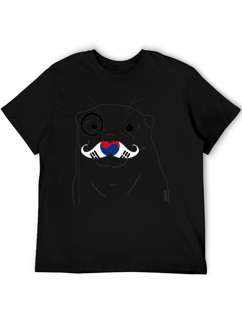 Korean Flag Otter T-Shirt