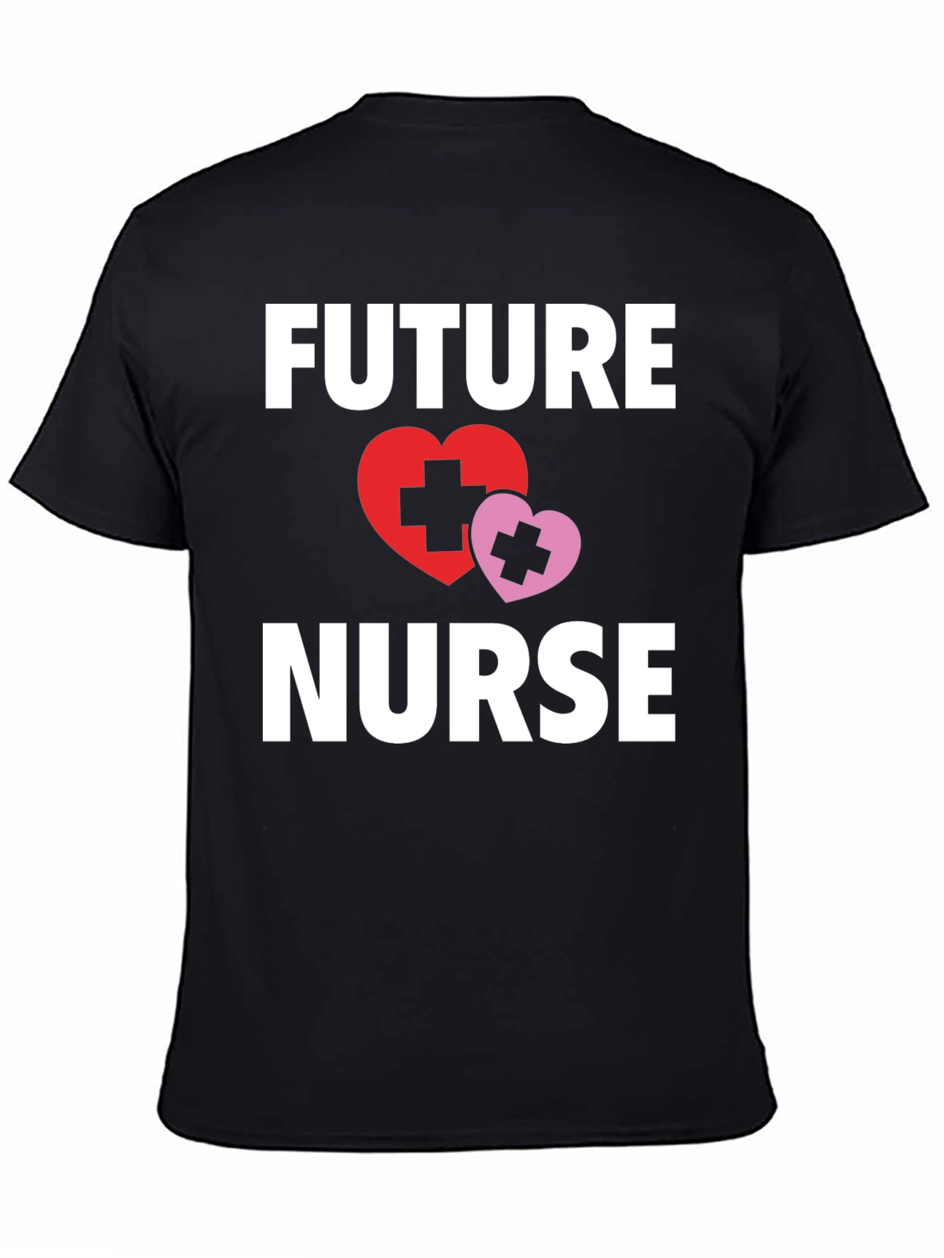 Future Nurse T-Shirt with Heart Graphic