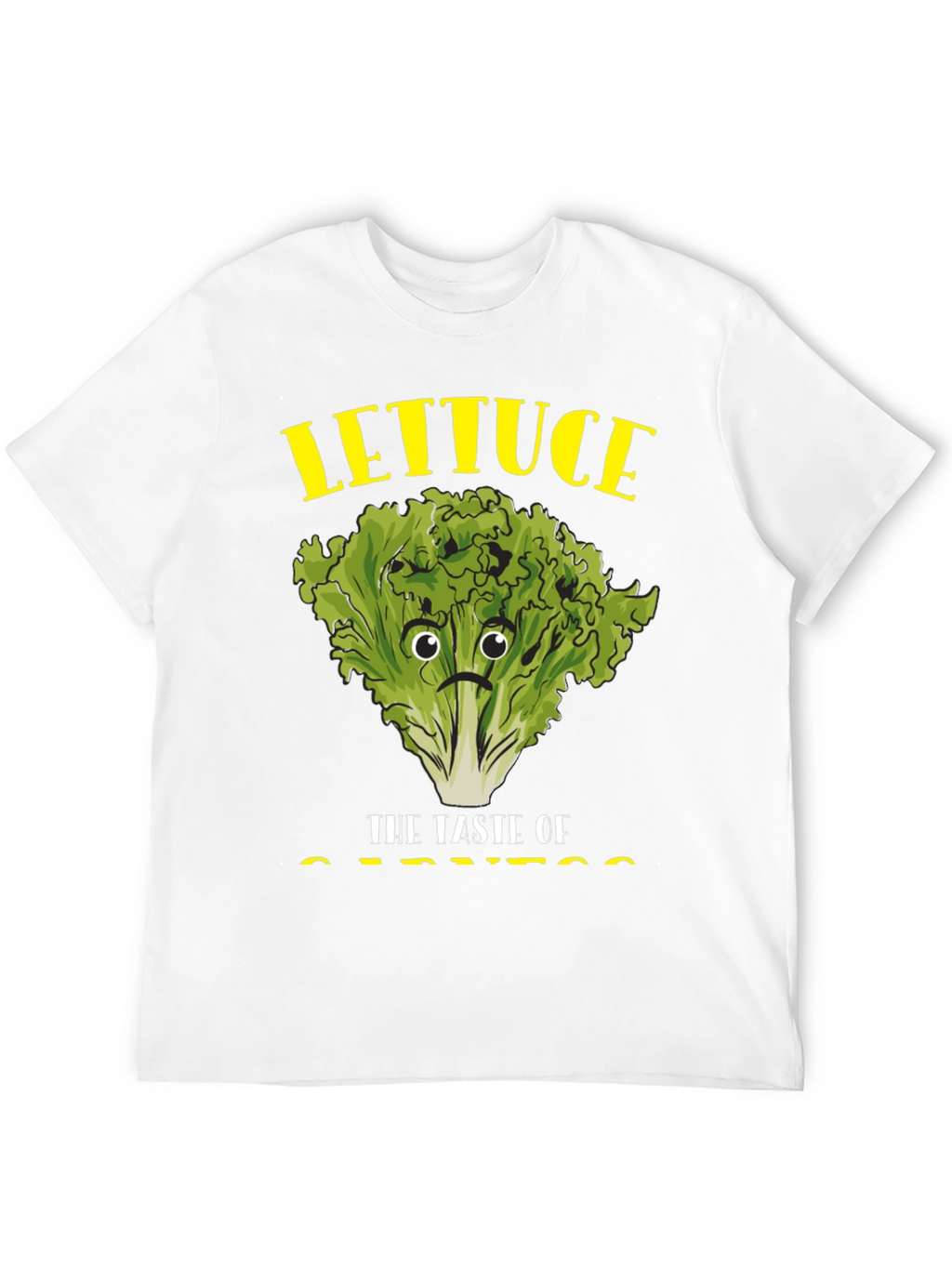 Lettuce Taste of Sadness Black T-Shirt