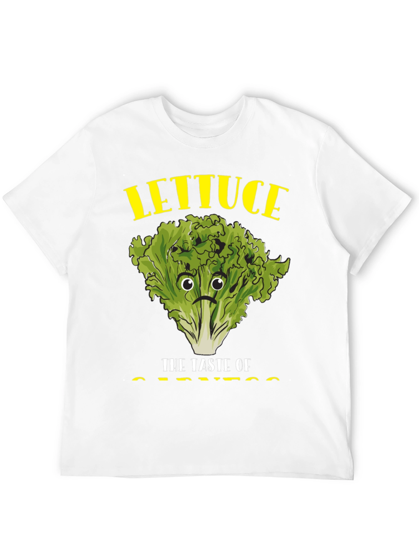 Lettuce Taste of Sadness Black T-Shirt