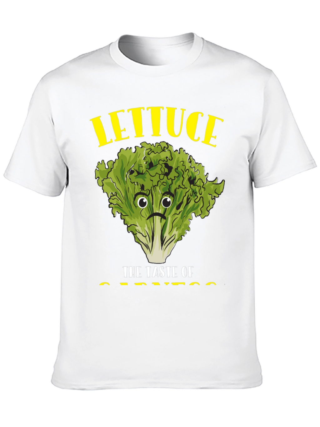 Lettuce Taste of Sadness Black T-Shirt