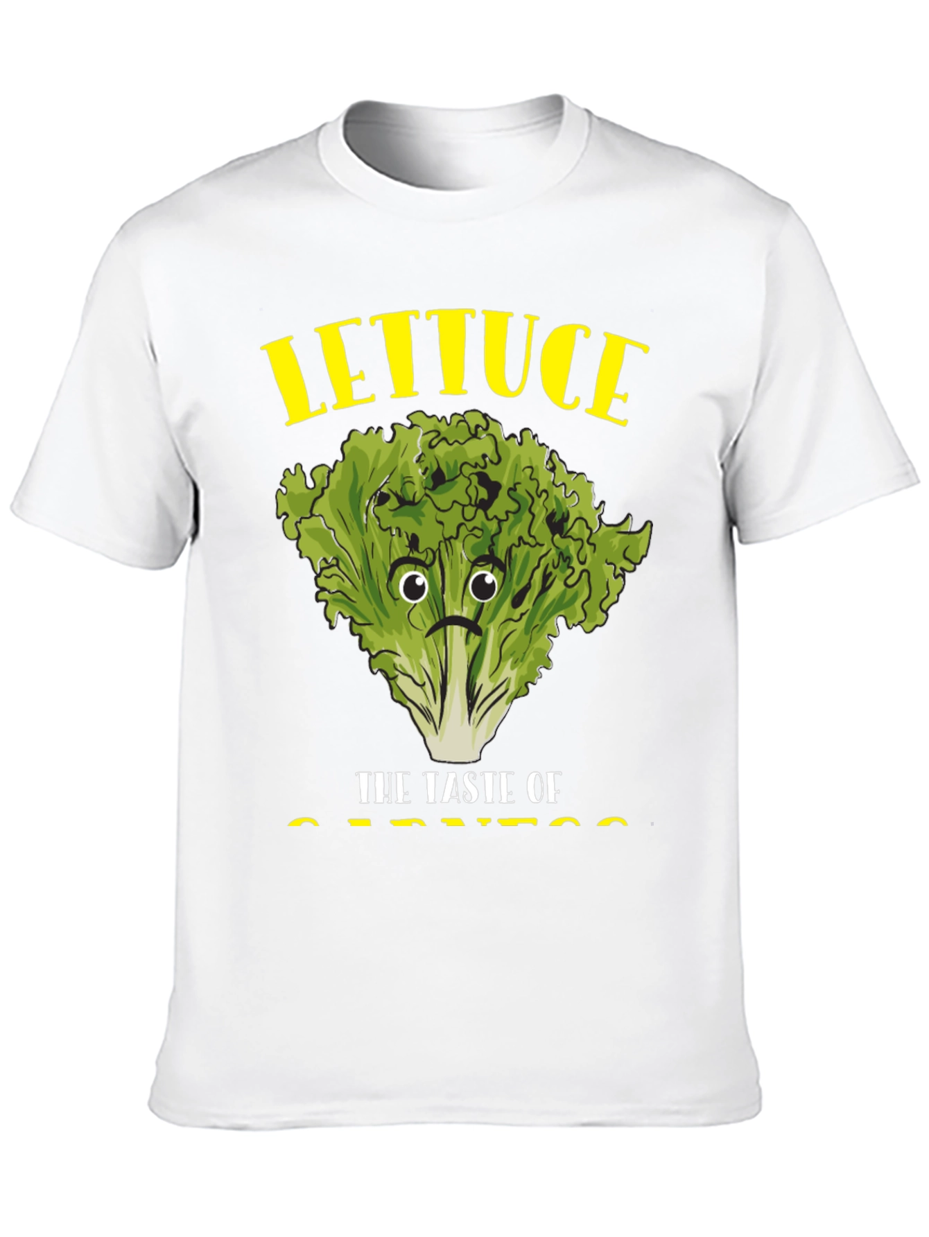 Lettuce Taste of Sadness Black T-Shirt