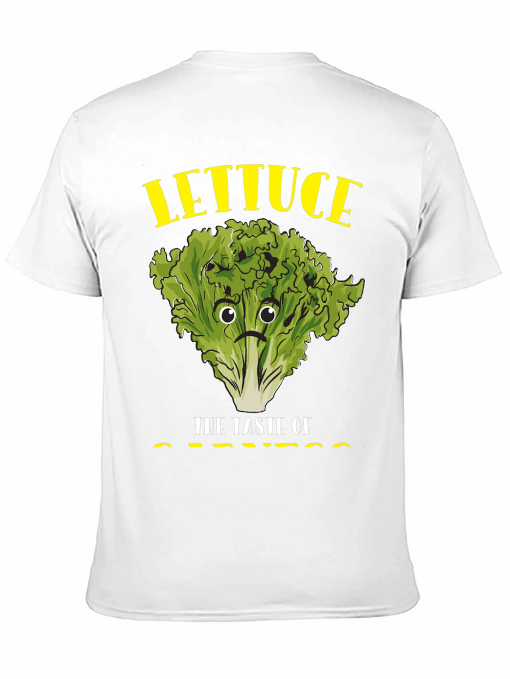 Lettuce Taste of Sadness Black T-Shirt