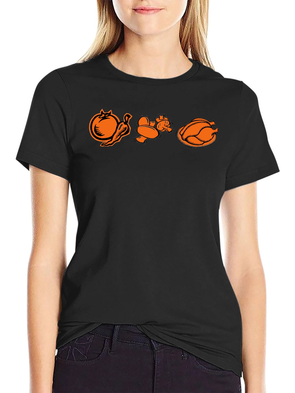 Thanksgiving Food Chain T-Shirt