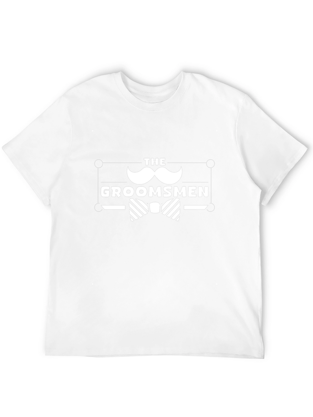 The Groomsmen Black Graphic T-Shirt