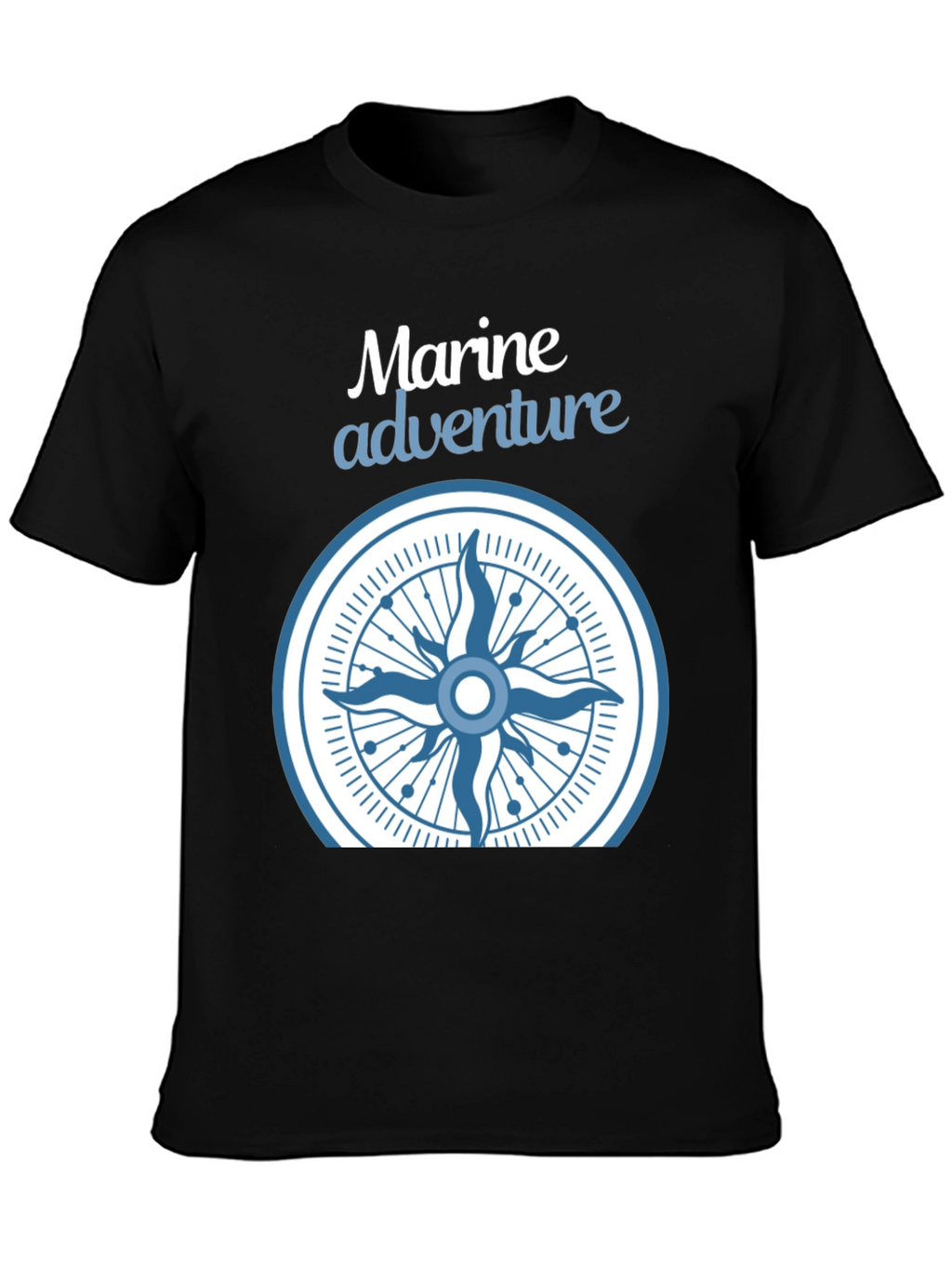 Marine Adventure Compass Graphic T-Shirt