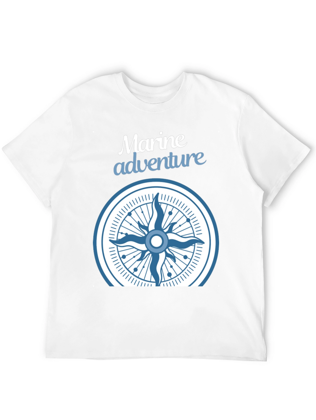 Marine Adventure Compass Graphic T-Shirt
