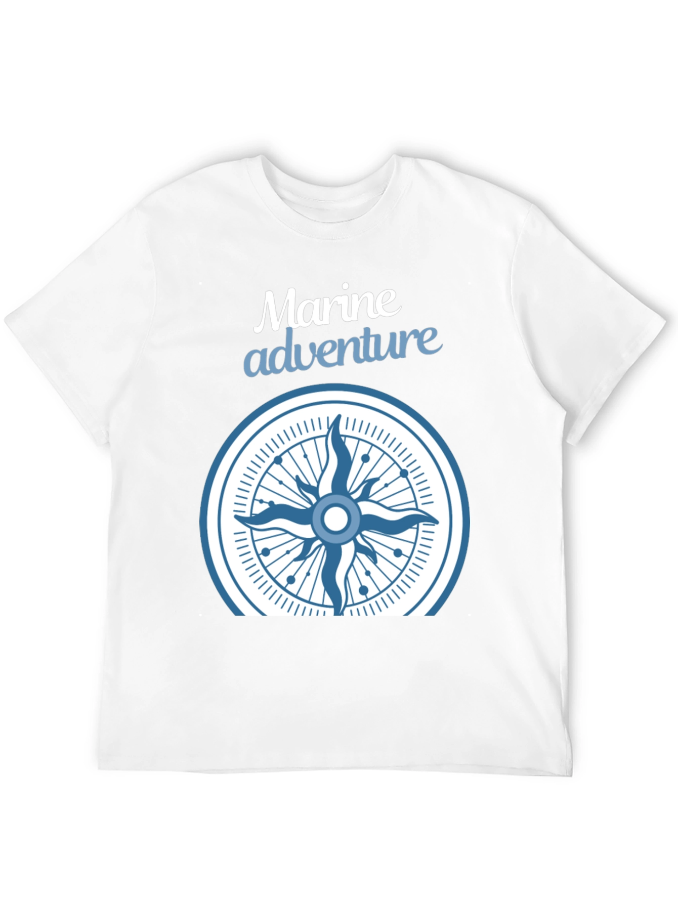 Marine Adventure Compass Graphic T-Shirt