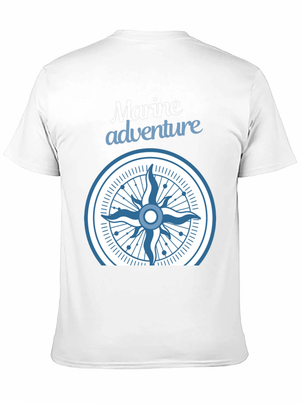Marine Adventure Compass Graphic T-Shirt