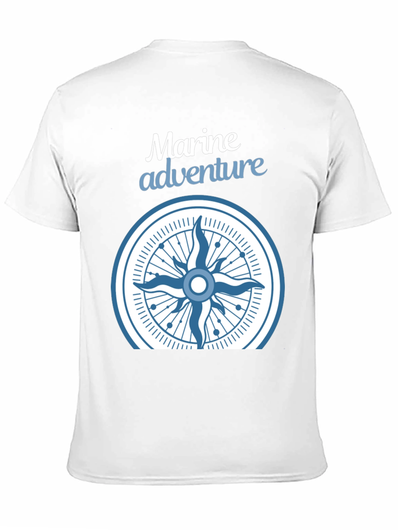 Marine Adventure Compass Graphic T-Shirt