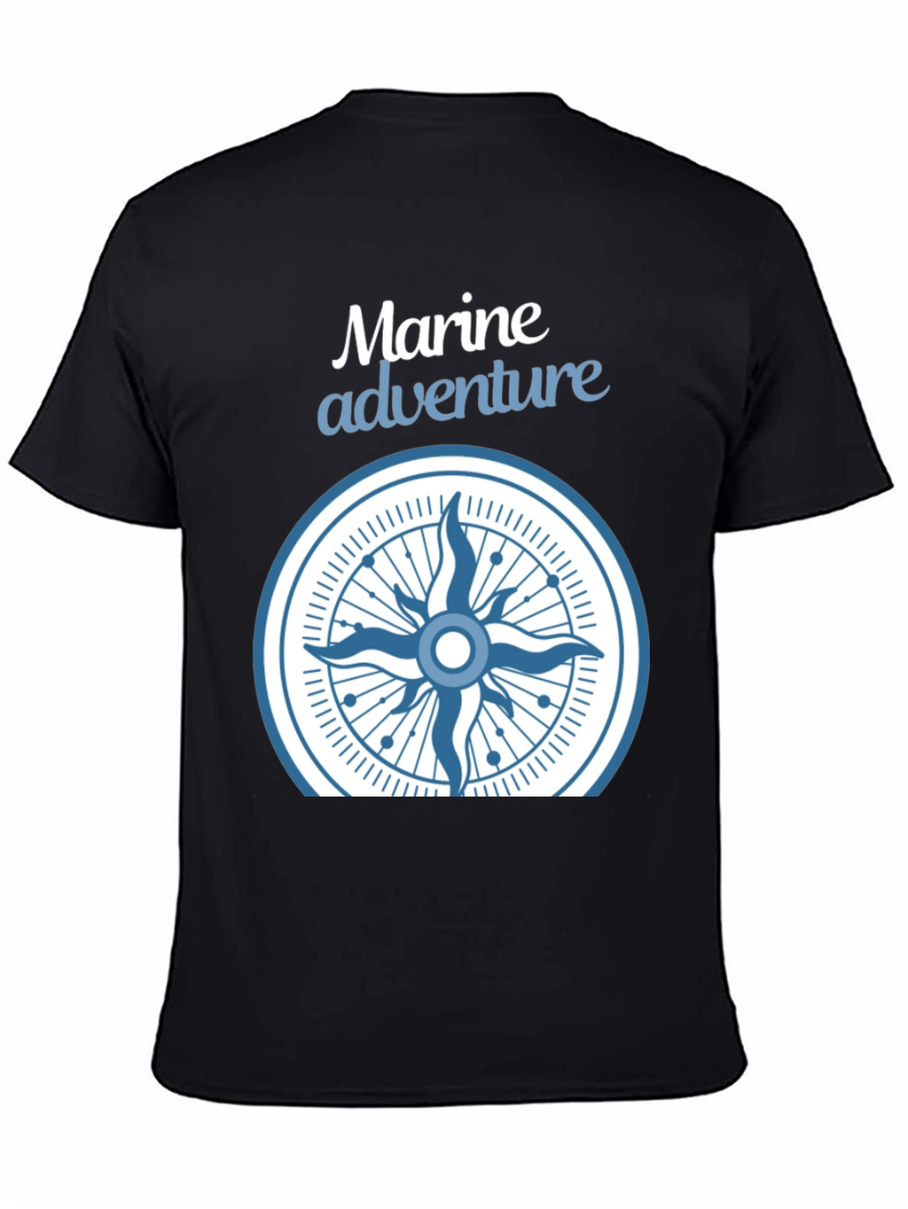 Marine Adventure Compass Graphic T-Shirt