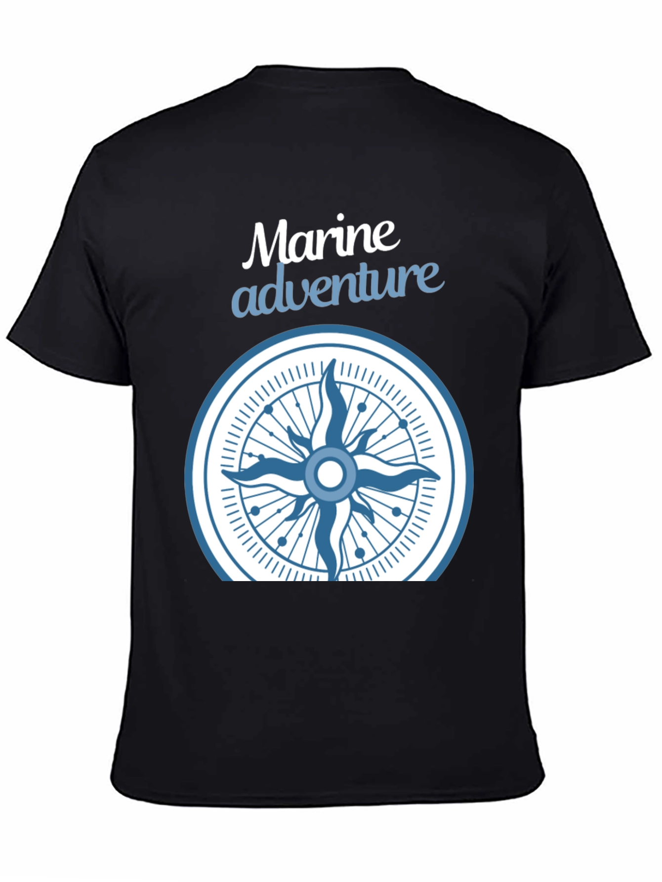 Marine Adventure Compass Graphic T-Shirt