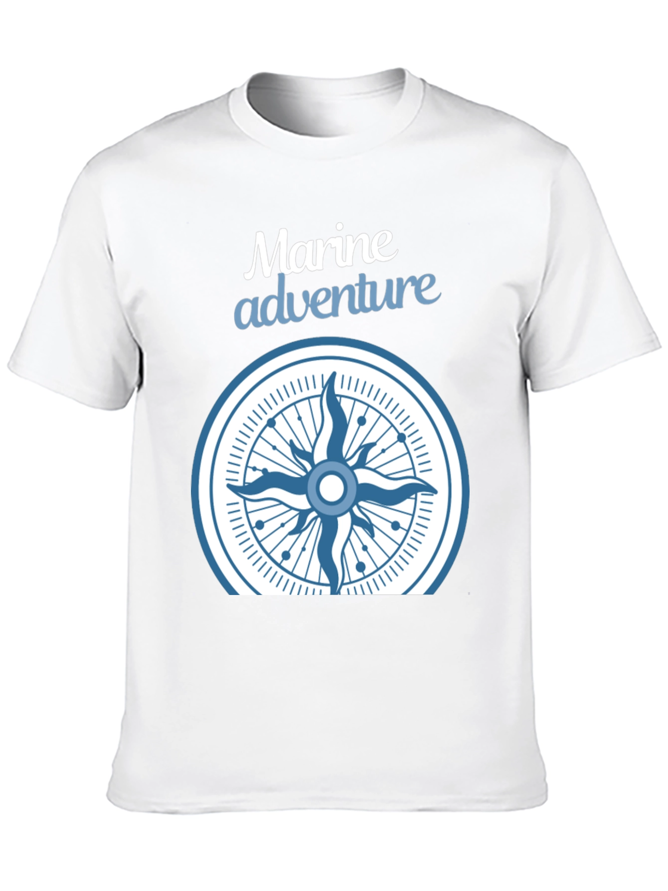 Marine Adventure Compass Graphic T-Shirt