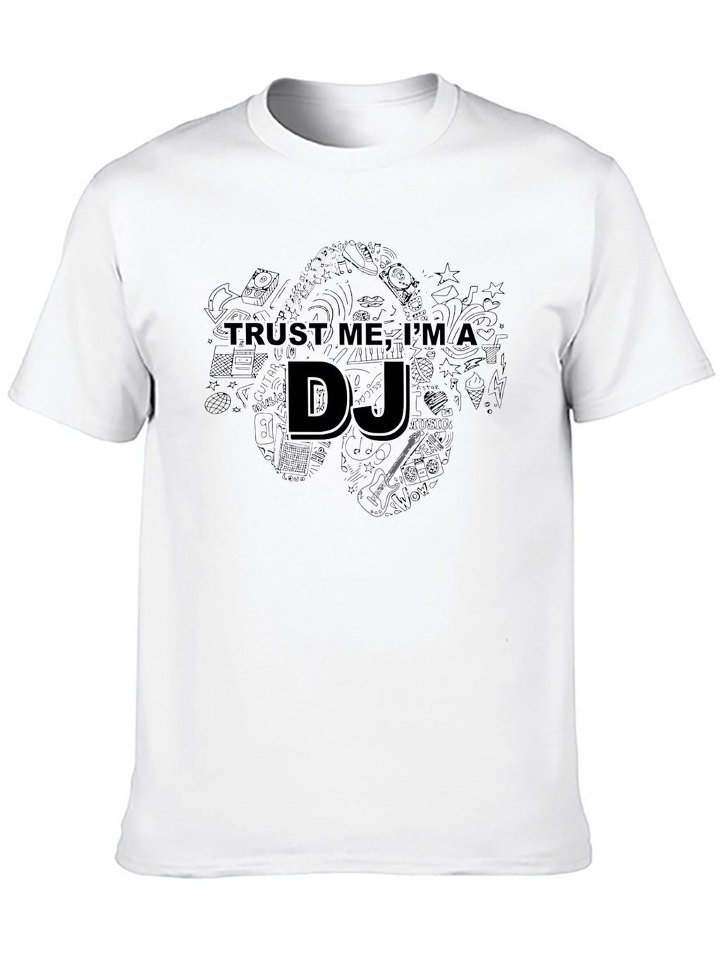 Trust Me Im A DJ Black T-Shirt