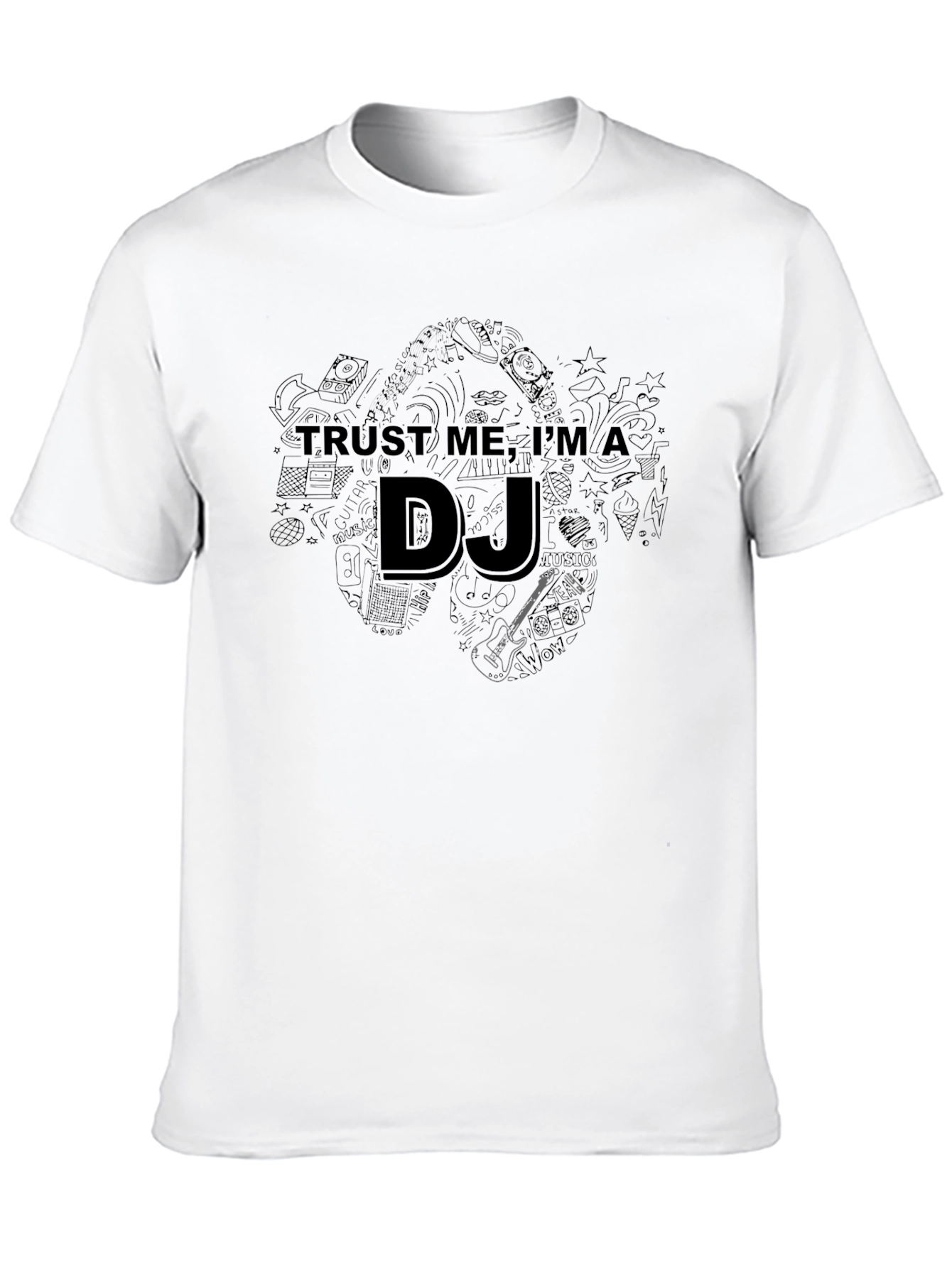 Trust Me Im A DJ Black T-Shirt