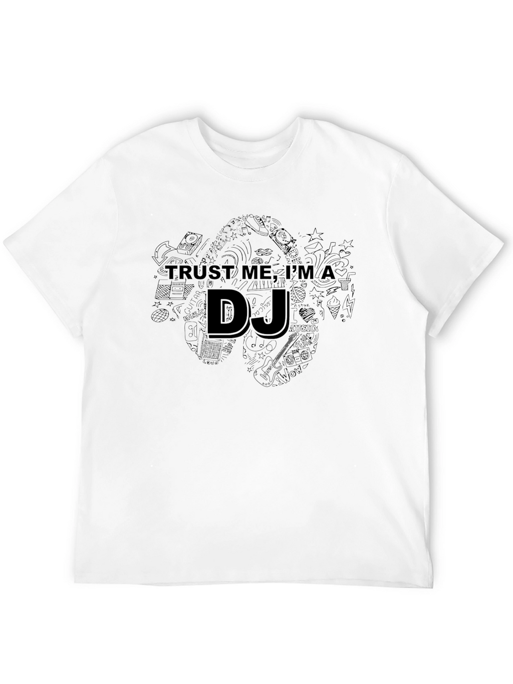 Trust Me Im A DJ Black T-Shirt