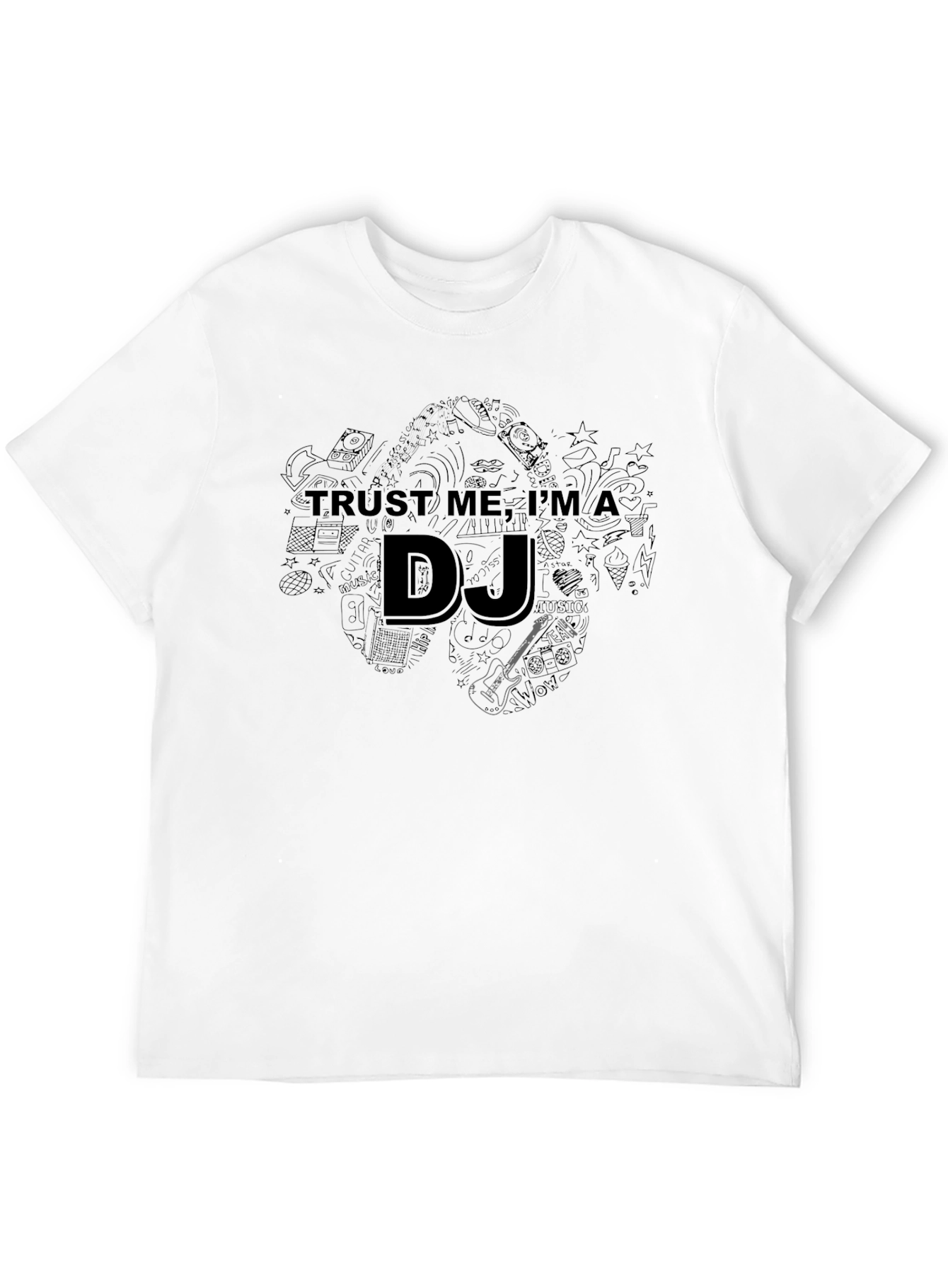 Trust Me Im A DJ Black T-Shirt